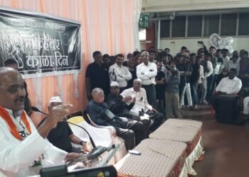 हाराष्ट्रात काळा दिनाचे केवळ सोपस्कार पाडले जातात हे दुर्दैव,काळा दिनाच्या जाहीर सभेत के पी पाटलांनी व्यक्त केली खंत