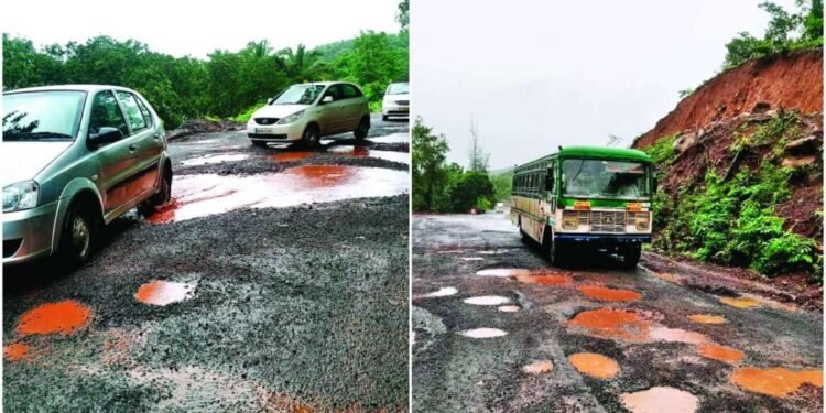 मुंबई-गोवा महामार्गावरील खड्डे बुजवण्यासाठी 23 डिसेंबरची डेडलाईन