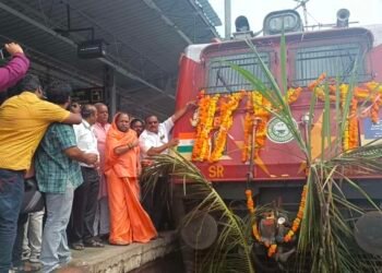 सांगोला – मंगळवेढा – सोलापूर नवीन रेल्वे मार्गास मंजुरी द्यावी – खा. डॉ. जयसिद्धेश्वर शिवाचार्य महास्वामीजी
