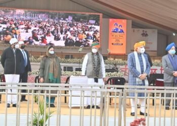 दिल्ली येथील मेजर ध्यानचंद स्टेडियम येथे आयोजित ‘वीर बाल दिवस कार्यक्रमा’तून लाईव्ह