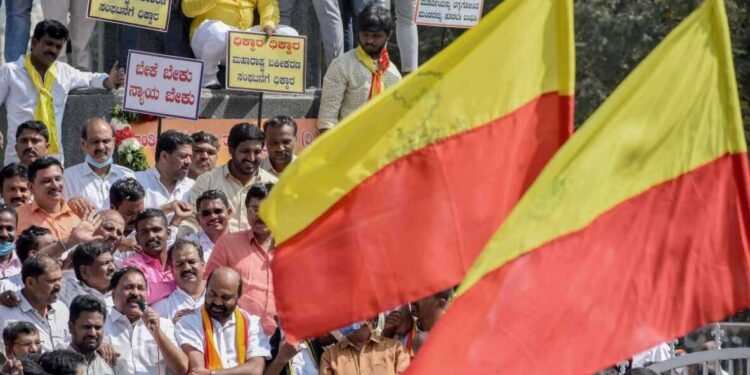 बेळगावात विद्यार्थ्यांच्या भांडणाला सीमावादाचा रंग, कन्नड संघटनांनी रोखला महामार्ग….