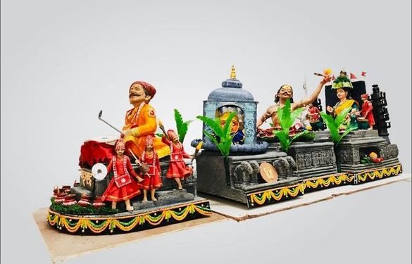 दिल्लीत प्रजासत्ताक दिनाला महाराष्ट्रातर्फे ‘साडेतीन शक्तीपीठ’ हा चित्ररथ देखावा सादर करण्यात येणार…