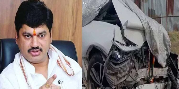 धनंजय मुंडे यांच्या कारला अपघात, मुंबईला हलविणार…