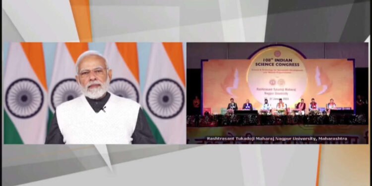LIVE | नागपूर येथे आयोजित 108 व्या भारतीय विज्ञान काँग्रेसला संबोधित करताना माननीय पंतप्रधान नरेंद्र मोदीजी…