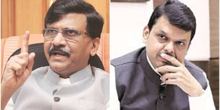 मोदींसाठी फडणवीसांची दावोस परिषदेला दांडी, निवडणुकीची चिंता जास्त संजय राऊत यांचा टोला