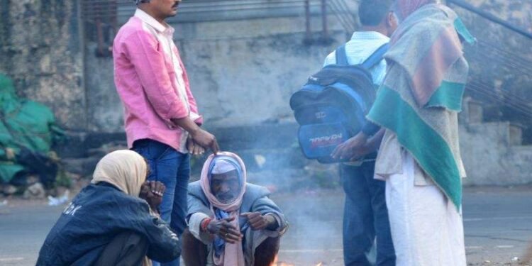 नाशिक शहरात 7.6 अंश तापमानाची नोंद तर निफाडमध्ये 5 अंश सेल्सिअस तापमान नोंद…