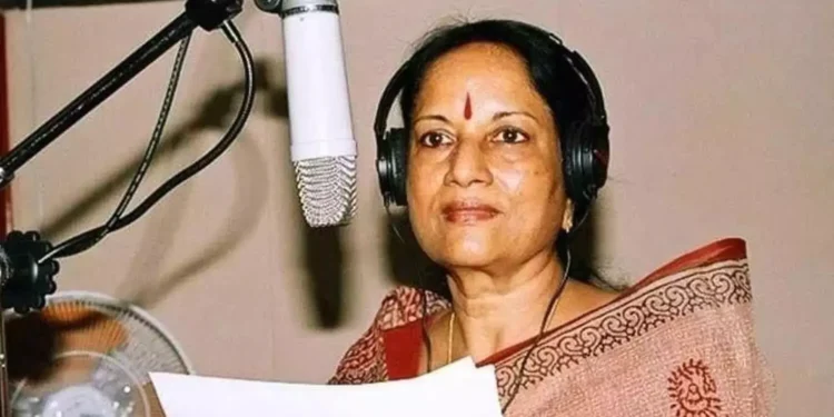 ज्येष्ठ गायिका वाणी जयराम यांचे निधन; वयाच्या 78 व्या वर्षी घेतला अखेरचा श्वास…