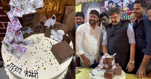 वाढदिवस मुख्यमंत्र्यांचा पण जितेंद्र आव्हाडांनी कापला केक…