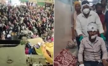 उस्मानाबादेत ऊरूस मध्ये घुसला वळू; चेंगराचेंगरीत भाविक जखमी…