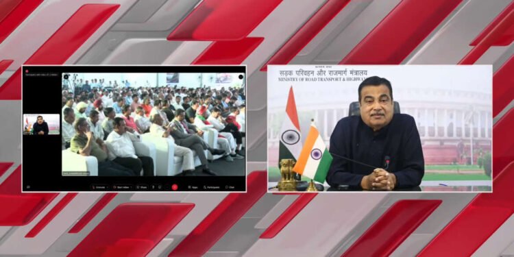 LIVE जयपूर:- राजस्थान येथे टाटा मोटरच्या नोंदणीकृत वाहन स्क्रॅपेज सुविधेचे नितीन गडकरी यांच्या हस्ते उद्घाटन….