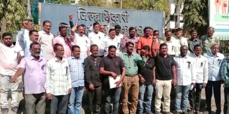 नांदेड : – पत्रकार शशिकांत वारीशे यांच्या हत्येच्या निषेधार्थ पत्रकारांचे आंदोलन…