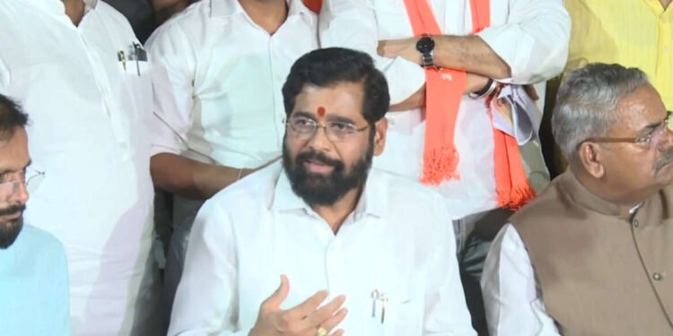 मुख्यमंत्री एकनाथ शिंदे यांचा पत्रकारांशी संवाद…