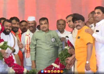 हिंगोलीत रु. 1037.04 कोटी किमतीच्या NH प्रकल्पाच्या उद्घाटनाचे थेट प्रक्षेपण.