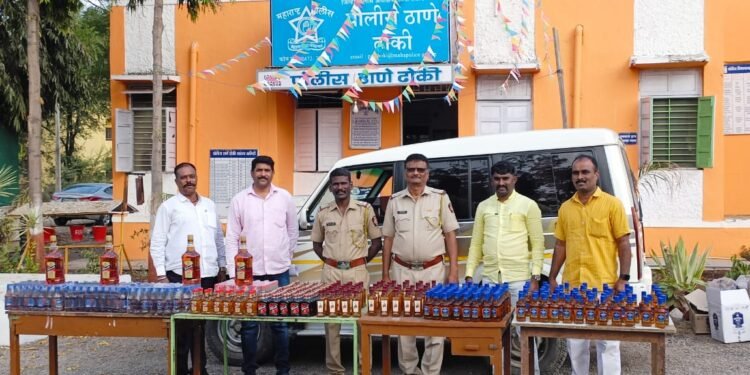 धाराशिव:- देशीदारू आणि टाटासुमोसह लाखोंचा ऐवज जप्त,ढोकी पोलिसांची धडाकेबाज कामगिरी…