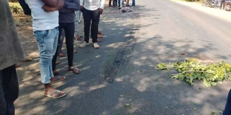 तुळजापूर नळदुर्ग रस्त्यावर पादचारी इसमास अज्ञात वाहनाने चिरडल्याने 38 वर्षिय इसम ठार…