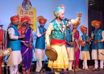 वेरूळ-अजिंठा आंतरराष्‍ट्रीय महोत्‍सव अंतर्गत ‘पूर्वरंग’ चे आयोजन…भारूड, पोवाडा, गोंधळांच्या सादरीकरणाने लोकरंगांची बहारदार उधळण