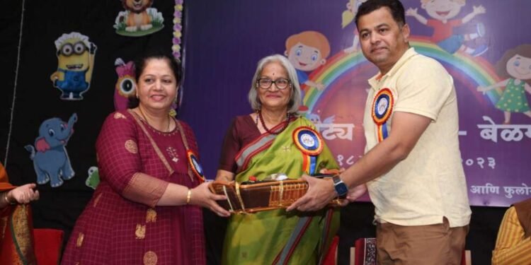 बेळगांव येथील ‘पहिल्या बालनाट्य संमेलना’ची लोकप्रिय अभिनेते सुबोध भावे यांच्या उपस्थितीत सांगता…