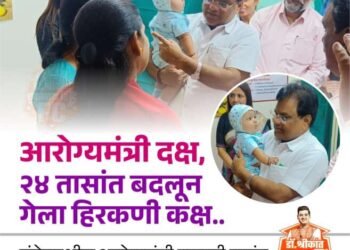 आरोग्यमंत्री दक्ष, २४ तासांत बदलून गेला हिरकणी कक्ष…