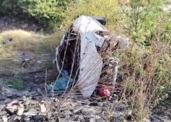 औसा – निलंगा मार्गावर चलबुर्गी पाटी येथे कार पलटून भीषण अपघातात निलंगा येथील बडूरकर कुटुंबातील 4 जणांचा मृत्यू….