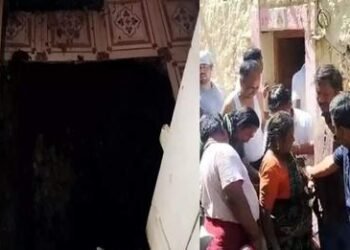 पंढरपूर : अचानक घरात पडला भलामोठा खड्डा; एकामागोमाग ३ महिला कोसळल्या; अखेर साडीमुळे वाचला जीव