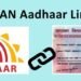 पॅन-आधार लिंक करणे बंधनकारक, लिंकिंगसाठी आता ३० जून २०२३ पर्यंत मुदतवाढ…..