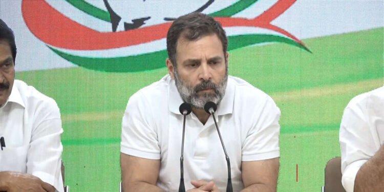 LIVE: राहुल गांधी यांचा मीडिया संवाद  AICC मुख्यालय, नवी दिल्ली….