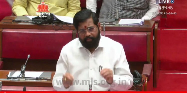 विधानपरिषद | मुखमंत्री एकनाथ शिंदे – अर्थसंकल्पीय अधिवेशन