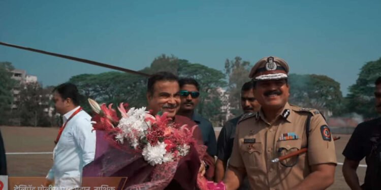 केंद्रीय मंत्री नितीनजी गडकरी यांचा नाशिक जिल्हा प्रवास….