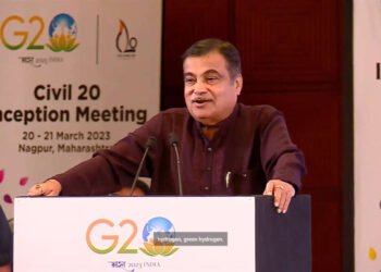 नागपुरातील सिव्हिल 20 इंडिया इनसेप्शन कॉन्फरन्सला संबोधित करताना……