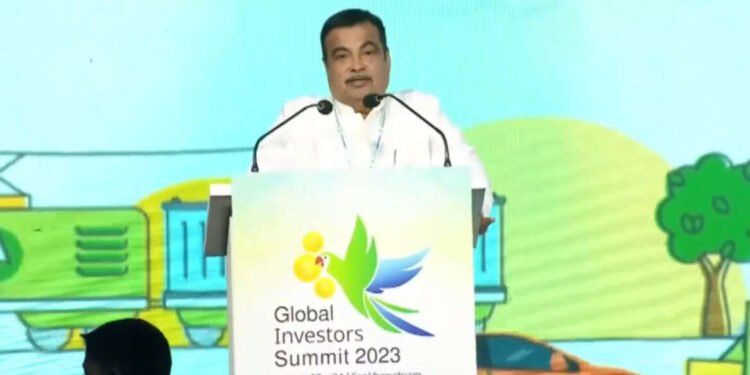 आंध्र प्रदेशच्या “ग्लोबल इन्व्हेस्टमेंट समिट (GIS 2023), विशाखापट्टणमला संबोधित करताना