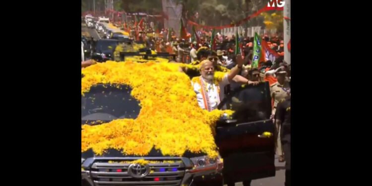 कर्नाटकातील मंड्यामध्ये पंतप्रधान मोदींबद्दल लोकांमध्ये विशेष उत्साह….