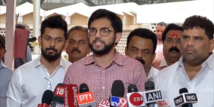 LIVE :- शिवसेना नेते, आ. आदित्य ठाकरे यांचा प्रसार माध्यमांशी संवाद….