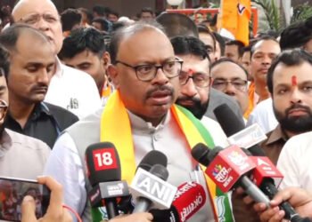 प्रदेशाध्यक्ष श्री चंद्रशेखर बावनकुळे यांची भाजप कार्यालय नरिमन पॉइंट येथे माध्यमांशी संवाद….