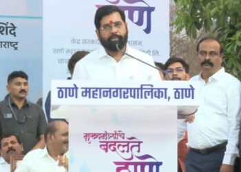 वाहतूक बेट, ठाणे परिवहन सेवेच्या इलेक्ट्रिक बसच्या लोकार्पण व विविध प्रकल्पांच्या भूमिपूजन….