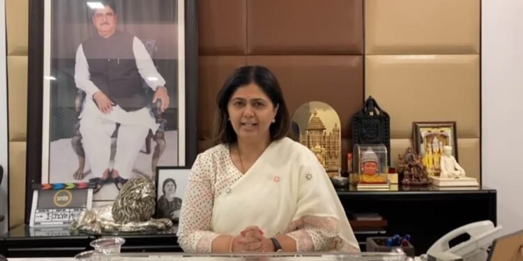 पंकजाताई मुंडे यांच्या समस्त मैत्रिणींना जागतिक महिला दिनाच्या शुभेच्छा…..