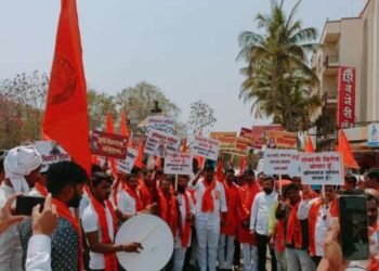 तुळजापूर :- खा. इम्तियाज जलील याच्या विरोधातसंभाजी ब्रिगेडचा  विद्रोह मोर्चा….