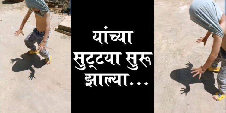 सुटट्या सूरू झाल्या . 😆😄🤩