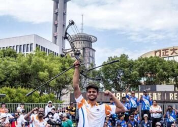 महाराष्ट्राचा सुपुत्र, तिरंदाज प्रथमेश जवकर १९ वर्षांच्या तरुण वयात जागतिक तिरंदाजी चॅम्पियन…..