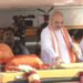 केंद्रीय गृह आणि सहकार मंत्रीअमित शहा यांचा कर्नाटकातील राणीबेन्नूर येथे रोड शो…..