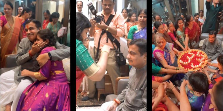 नातवंडांचा गोतावळा, नातलगांची तयारी, गडकरींचं बर्थडे सेलिब्रेशन…..