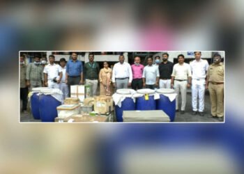 मुंबई कस्टम विभागाकडून 1500 करोडच्या 350 किलो नारकोटीक्स ड्रग्जची विल्हेवाट…..