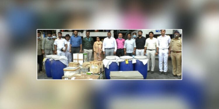 मुंबई कस्टम विभागाकडून 1500 करोडच्या 350 किलो नारकोटीक्स ड्रग्जची विल्हेवाट…..