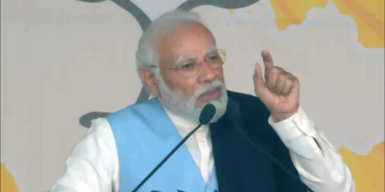 पंतप्रधान नरेंद्र मोदी यांनी कर्नाटकातील सिंधनूर येथे जाहीर सभेला संबोधित केले….