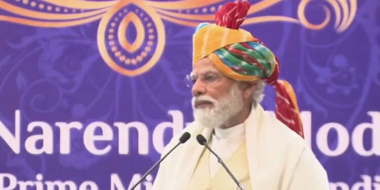 ब्रह्मा कुमारींनी आयोजित केलेल्या कार्यक्रमात पंतप्रधान नरेंद्र मोदी….