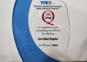 प्रिसिजनला टोयोटा मोटर्सचे दोन नामांकित पुरस्कार….