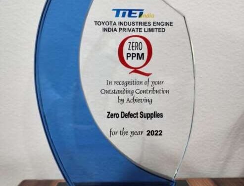 प्रिसिजनला टोयोटा मोटर्सचे दोन नामांकित पुरस्कार….