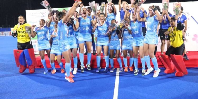 पोरींनी करुन दाखवलं! हॉकी महिला ज्युनियर आशिया चषकावर कोरलं नाव…..