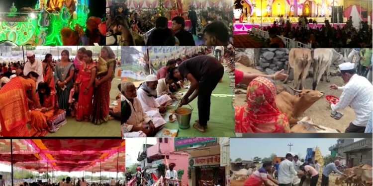 बुलढाणा:- अल्पभूधारक शेतकऱ्याने आपल्या मुलीचा केलेल्या शाही विवाहाची जिल्हाभर जोरदार चर्चा ….