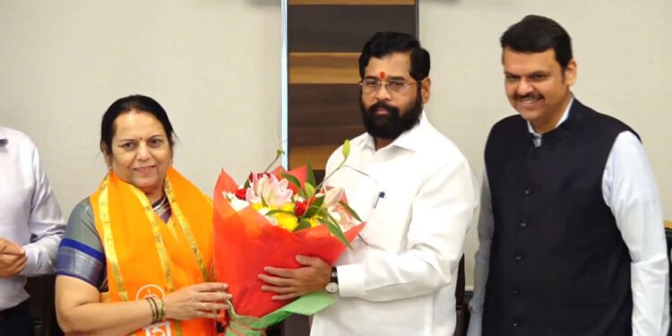 ठाकरे गटाला धक्का – नीलम गोऱ्हे यांचा शिंदे गटात प्रवेश…