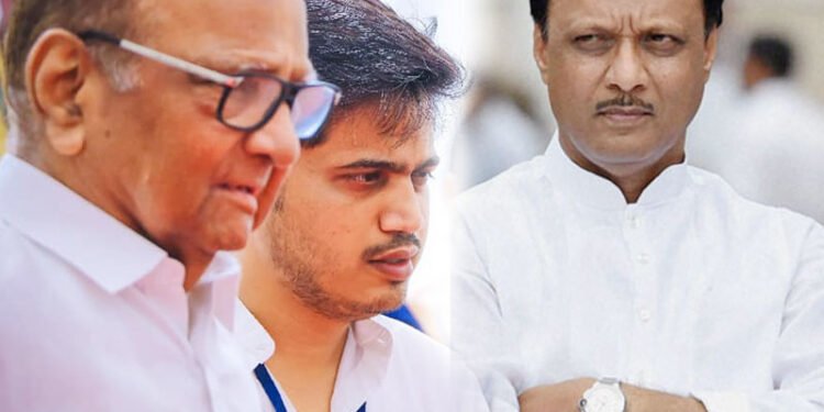 रोहित पवारांचं भर पावसात आंदोलन, अजितदादांनी पुरावेच काढले….